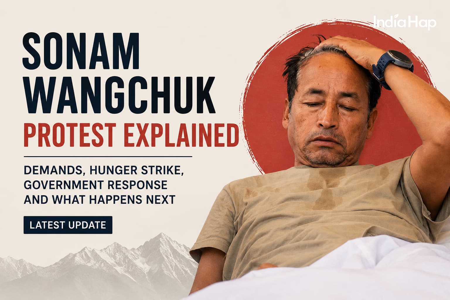 Sonam Wangchuk Protest Explained. Politics of Silence